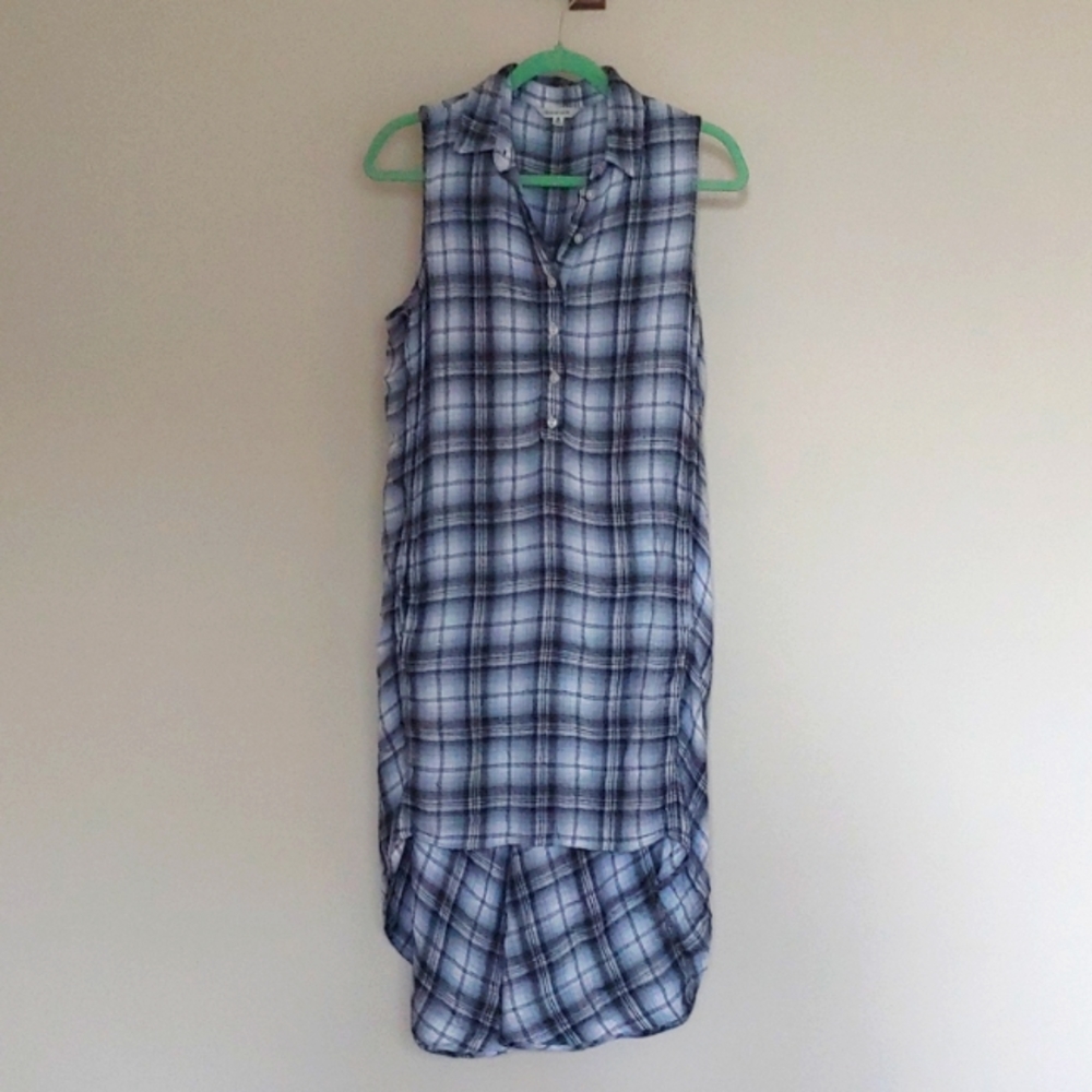 Max Studio High-low Shirt Dress Size Medium